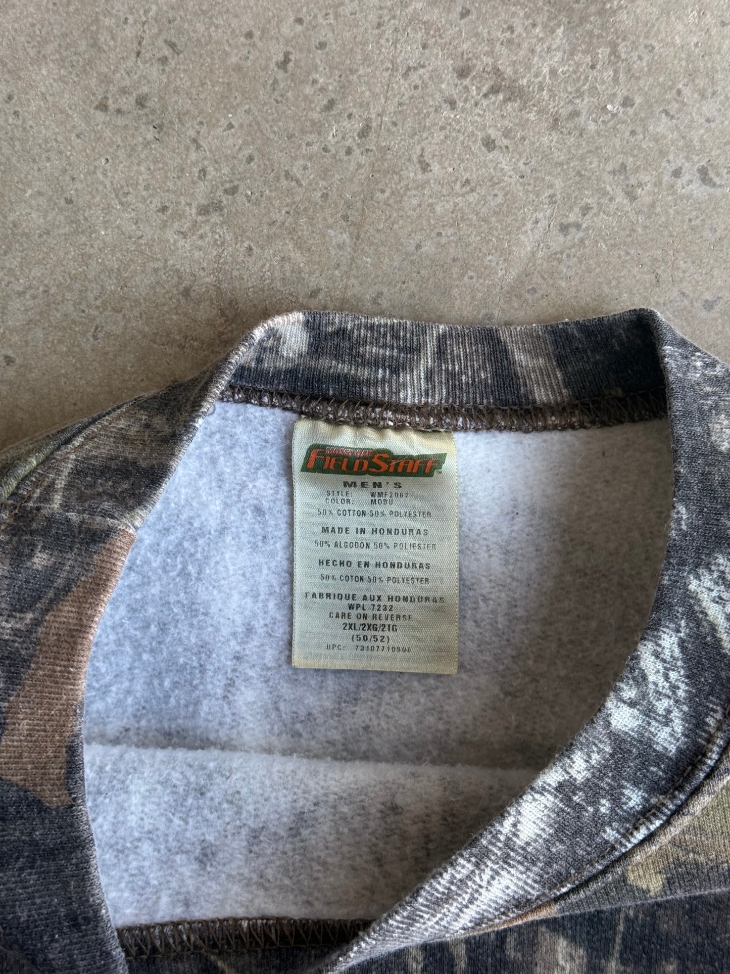 12 Vintage Camo Crew - XXL