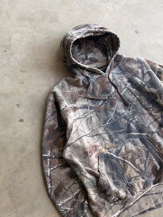 21 Vintage Camo Hoodie - XL