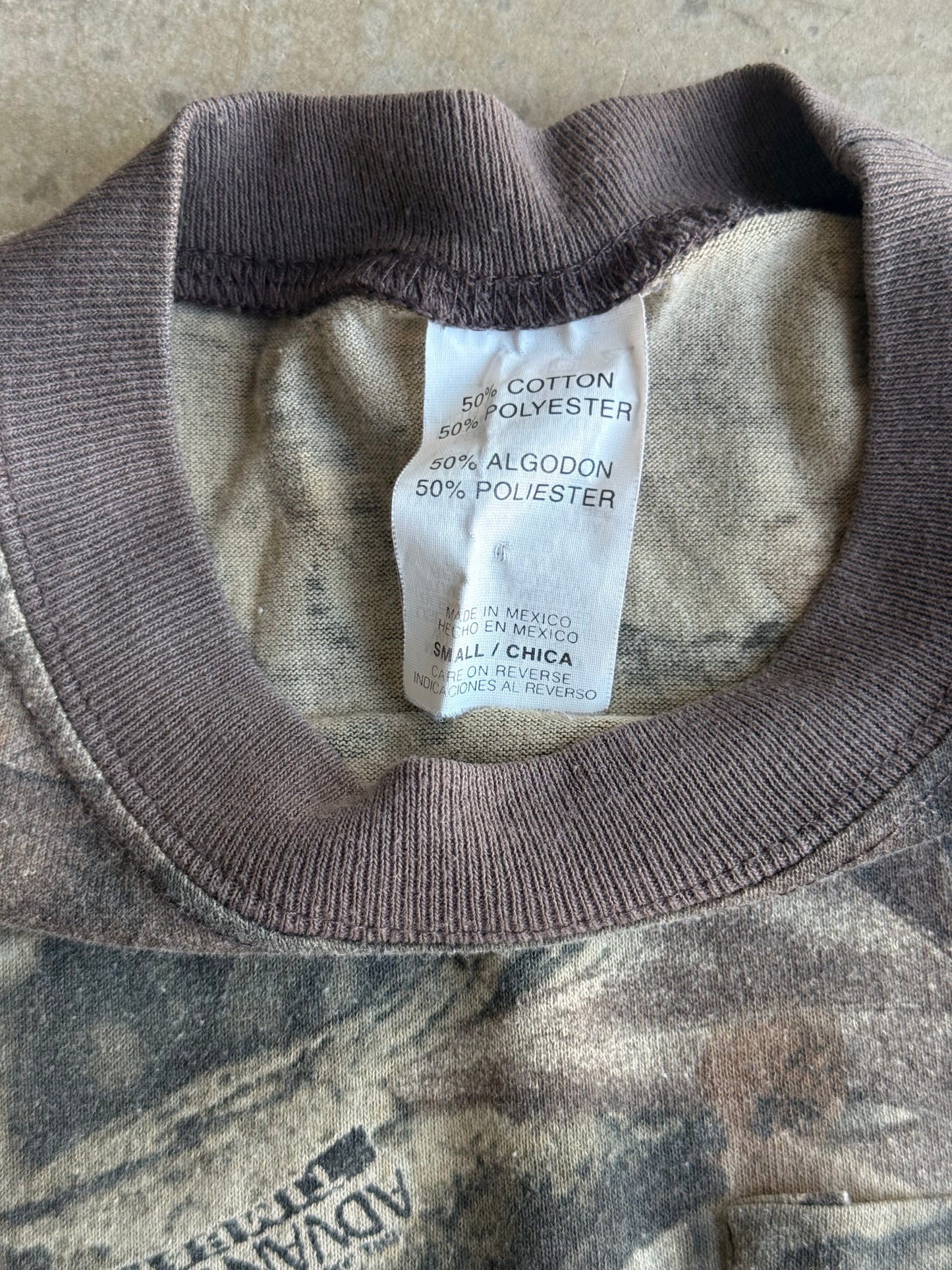 10 Vintage Camo Pocket Tee - S