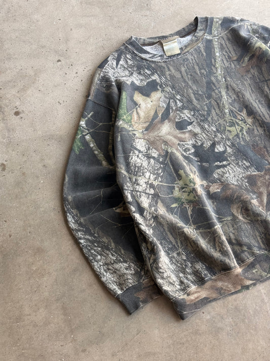 14 Vintage Camo Crew - XXL