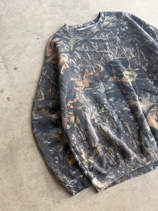 12 Vintage Camo Crew - XXL