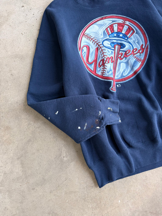 Vintage Yankees Logo Crew - XXL