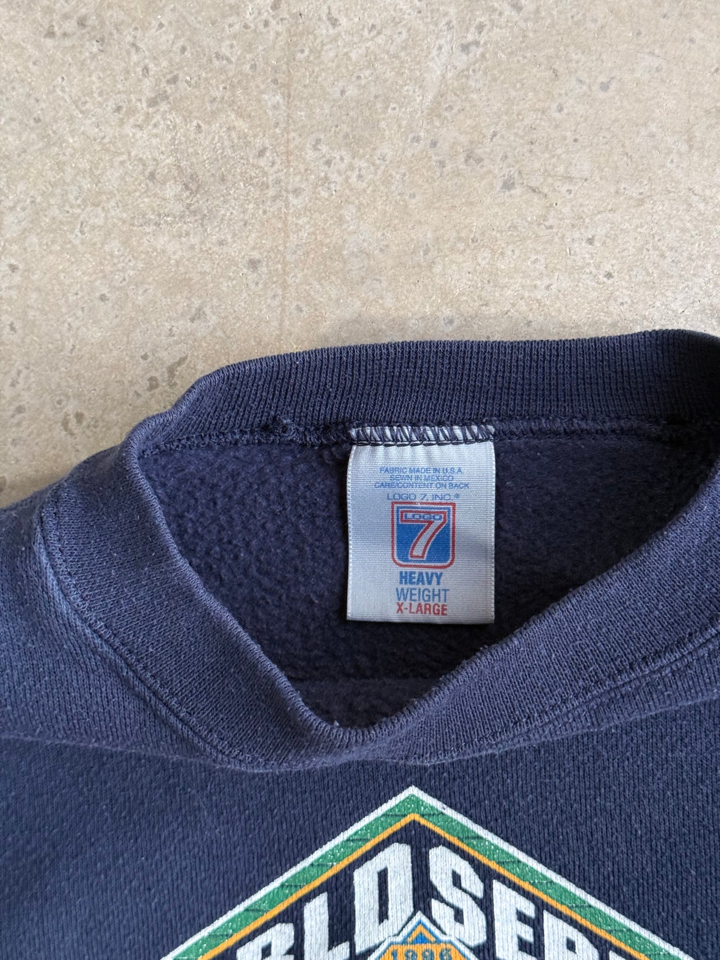 Vintage World Series Champs Crew - XL