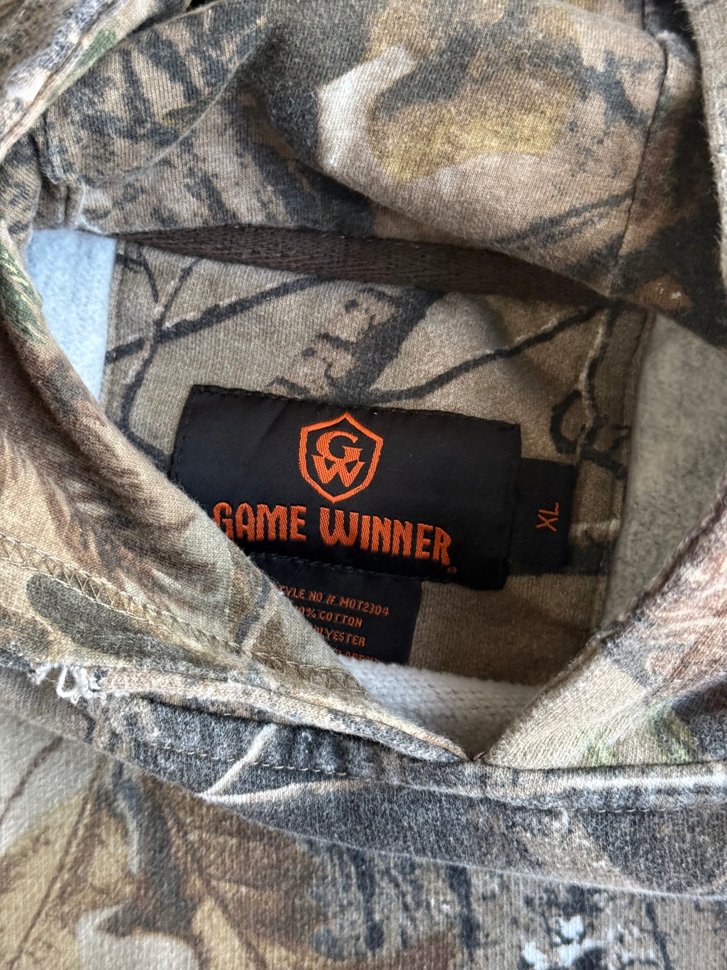 19 Vintage Camo Hoodie - XL