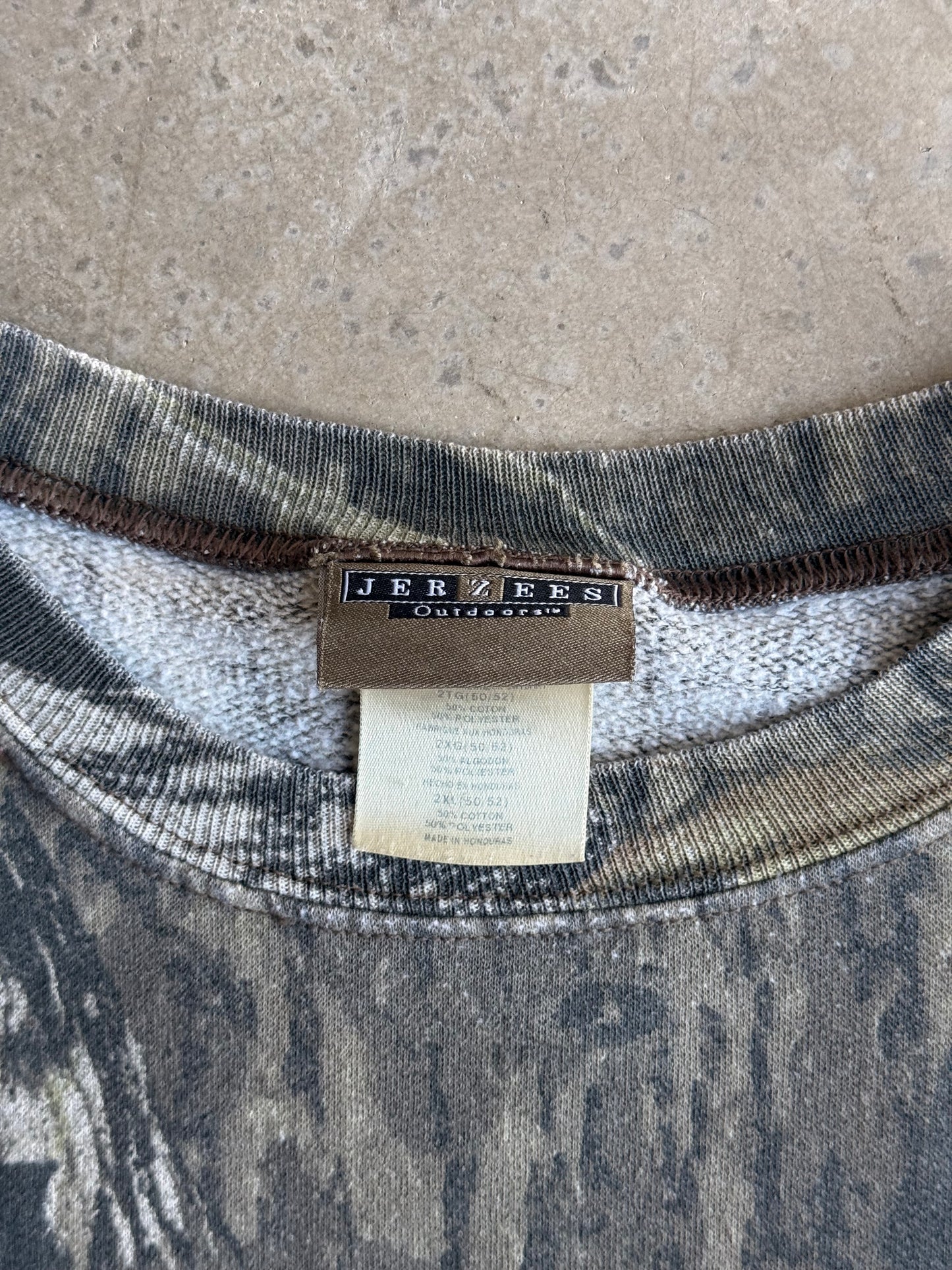 14 Vintage Camo Crew - XXL