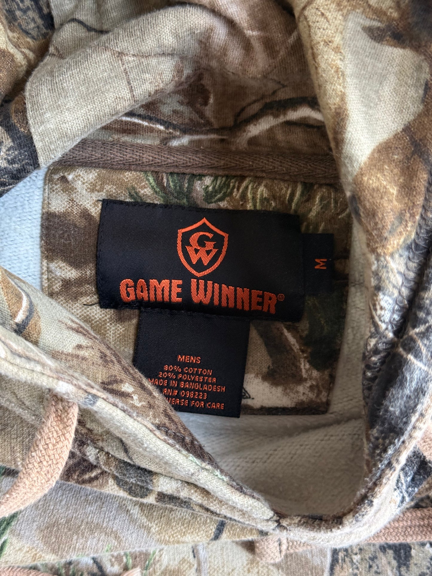 22 Vintage Camo Hoodie - M