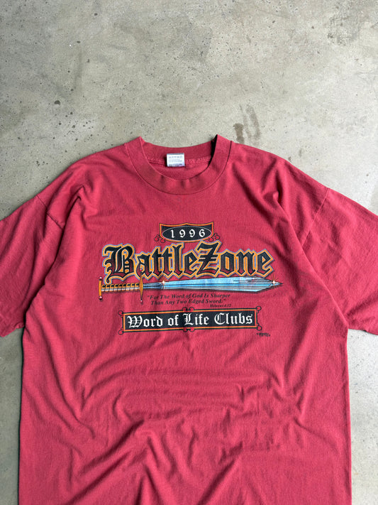 Vintage Battlezone Graphic Tee - L