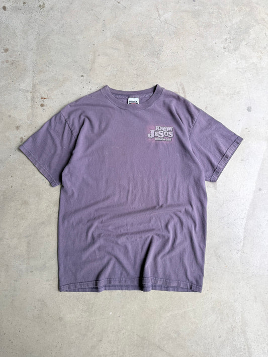 Vintage Know Jesus Romans 6:25 Tee - L