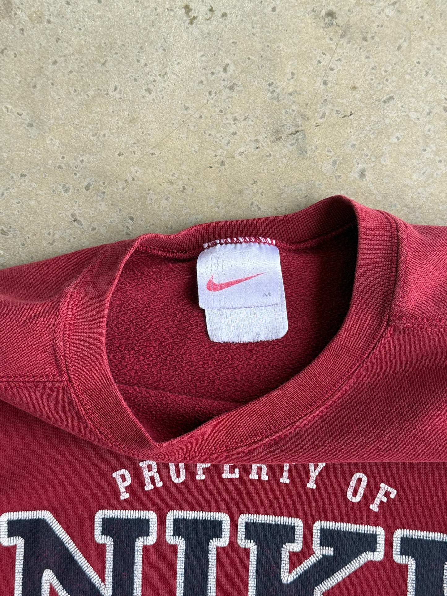 Vintage 90s Property Of Nike Athletic Dept crew - M