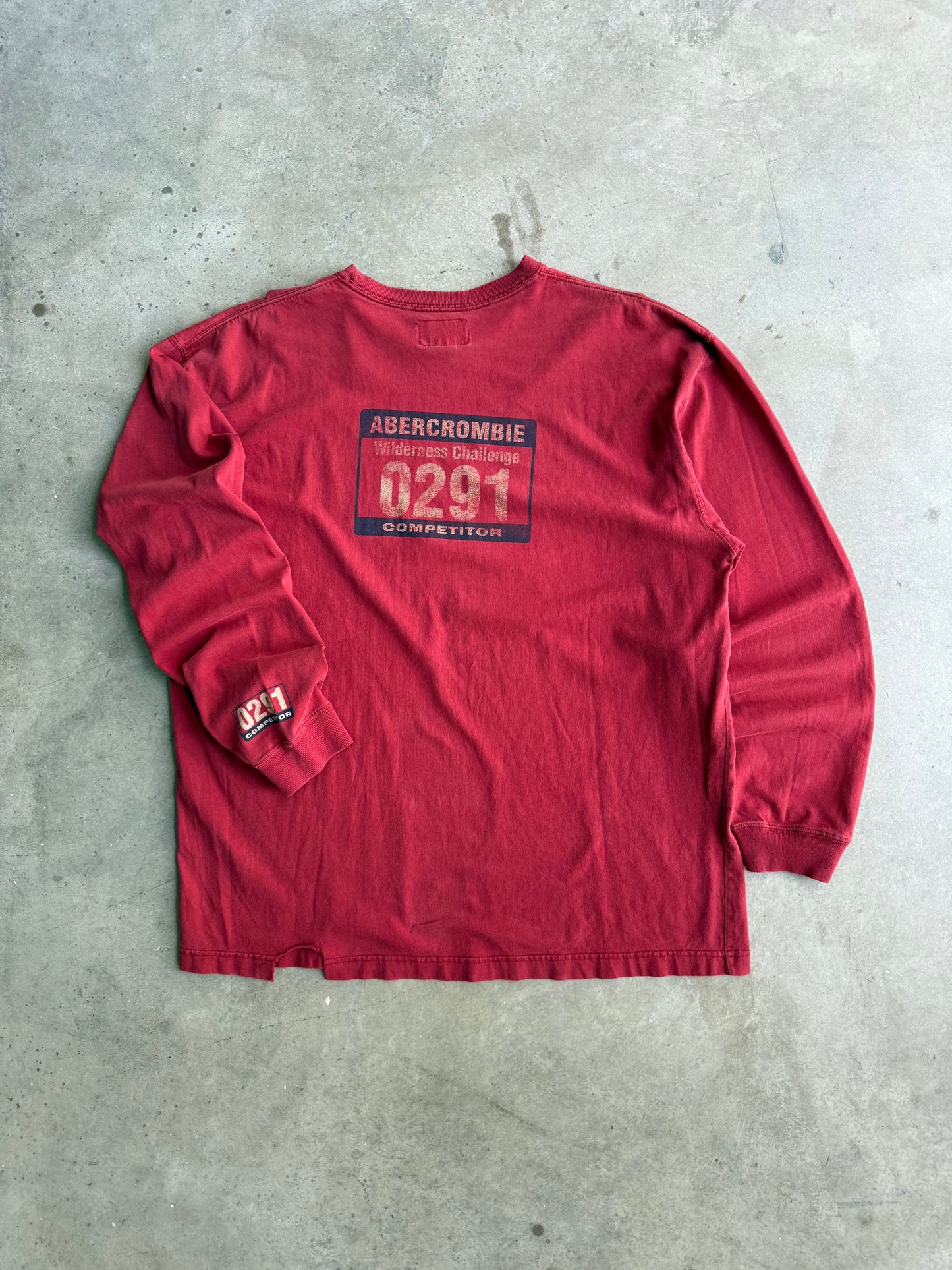 Vintage 2000s Abercombie & Fitch Long Sleeve Tee - Xl