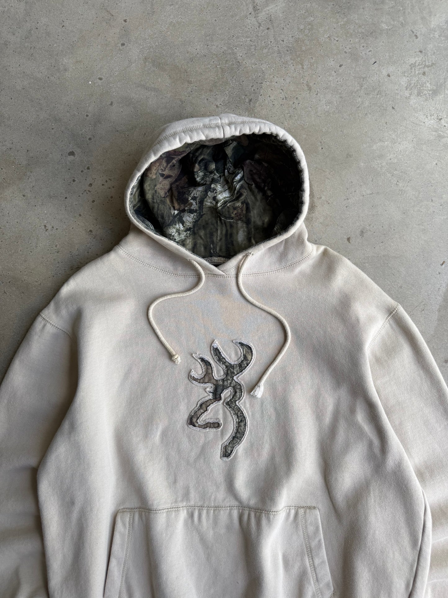 Vintage Browning Camo Haoodie - L