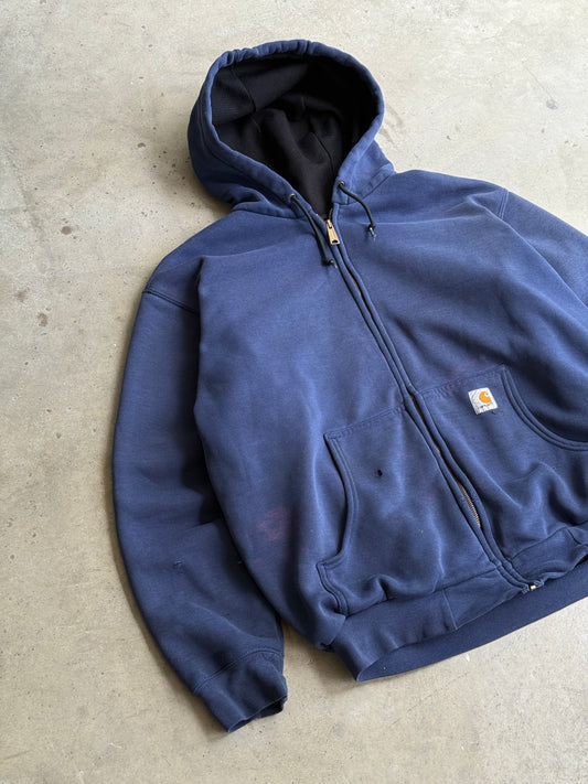 Vintage Carhartt Zip Up Hoodie - L