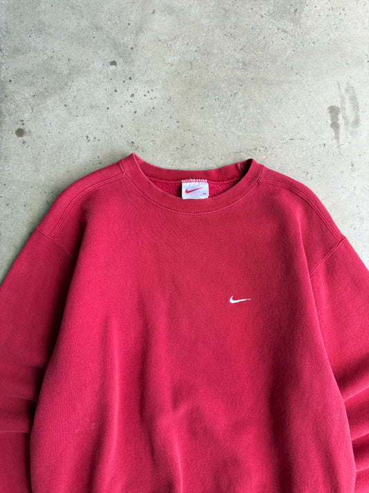 Vintage 90s Side Shoosh Crew - M