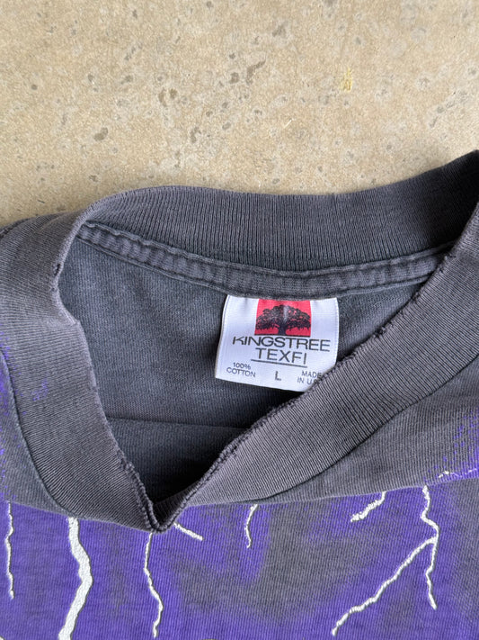 Vintage Faded & Distressed Brooks And Duns Tee - L