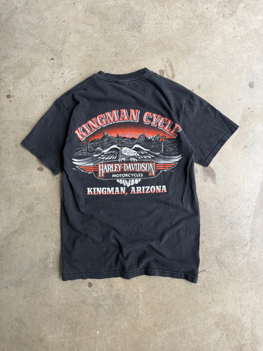 Vintage Harley Davidson Flame Tee - XS