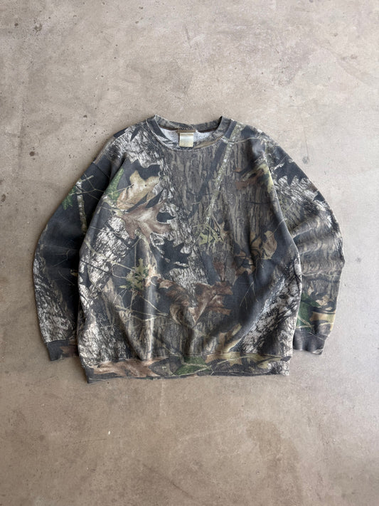 14 Vintage Camo Crew - XXL