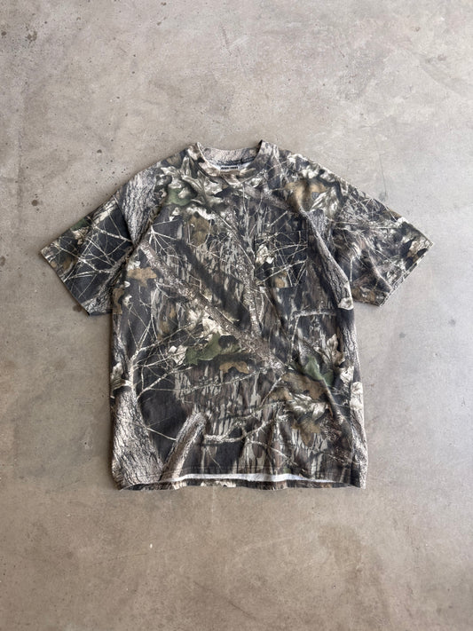 9 Vintage Camo Tee - L