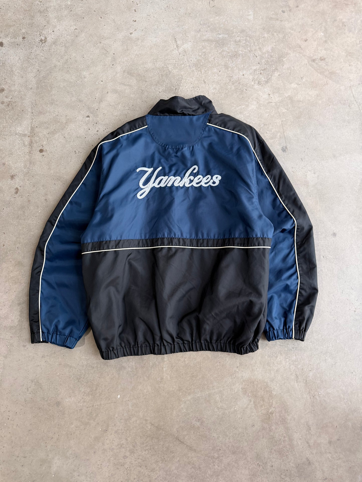 Vintage NY Yankeea Wind Breaker - XL