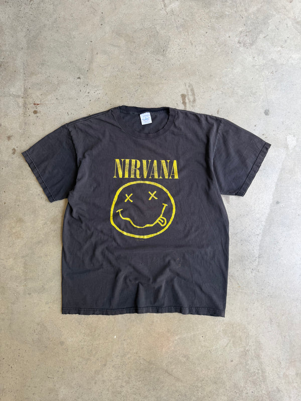 Vintage Smiley Nirvana Tee - L