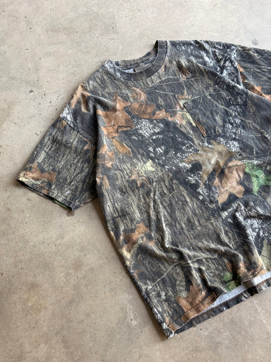 6 Vintage Camo Pocket Tee - XL