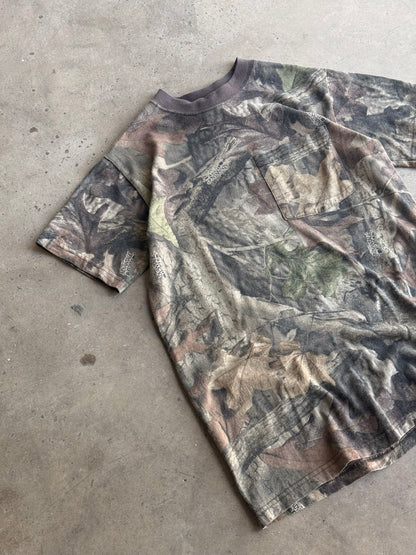 10 Vintage Camo Pocket Tee - S