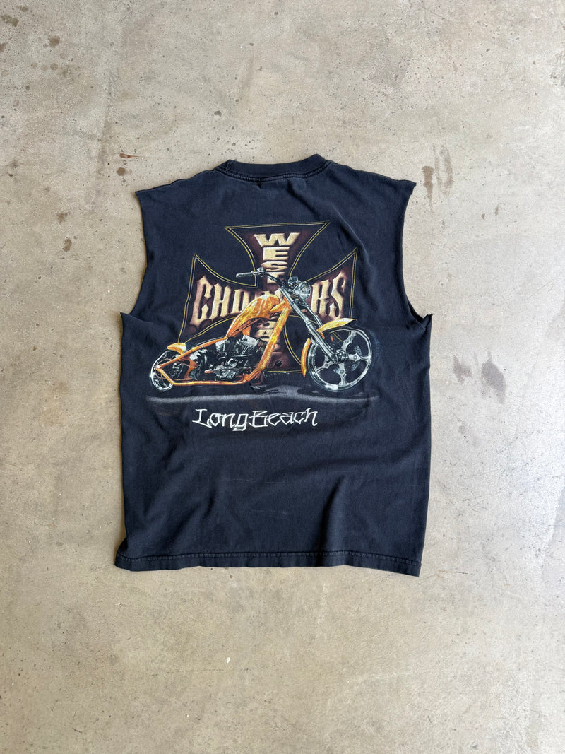 Vintage West Coast Choppers Cut Off Tee - M