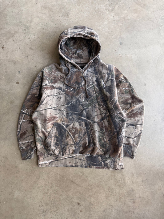 21 Vintage Camo Hoodie - XL