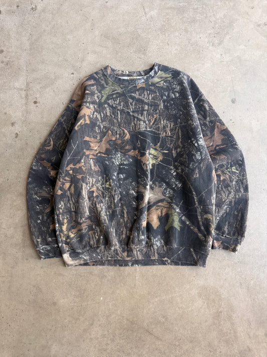 12 Vintage Camo Crew - XXL