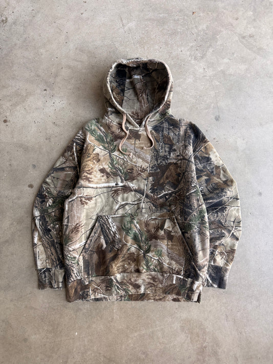 22 Vintage Camo Hoodie - M