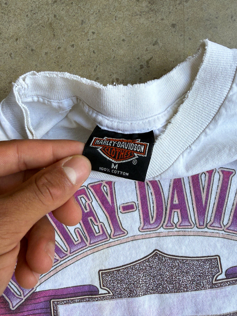 Vintage Harley Davidson Purple Tee - M