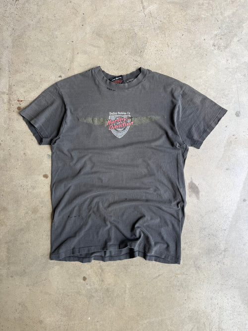 Vintage Trashed Harley Davidson Tee - M