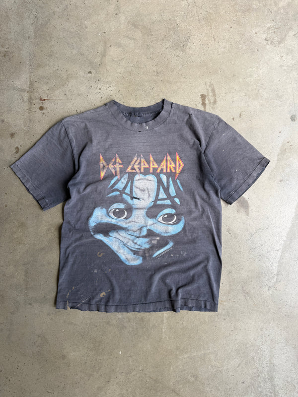 Vintage Faded/Distressed Def Leppard Tee - L