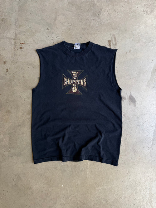 Vintage West Coast Choppers Cut Off Tee - M