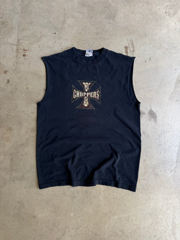 Vintage West Coast Choppers Cut Off Tee - M