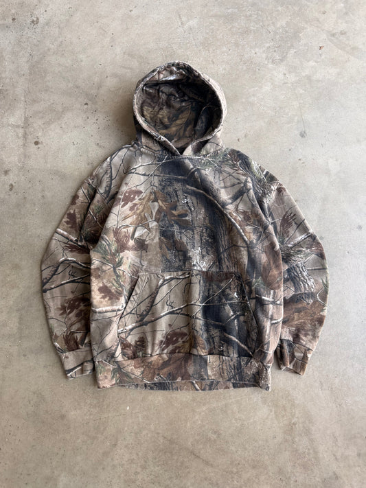19 Vintage Camo Hoodie - XL