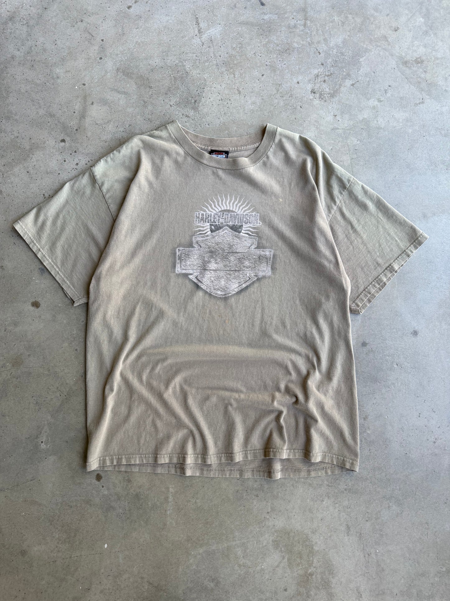 Vintage Harley Davidson Salt Lake City Utah Tee - XL