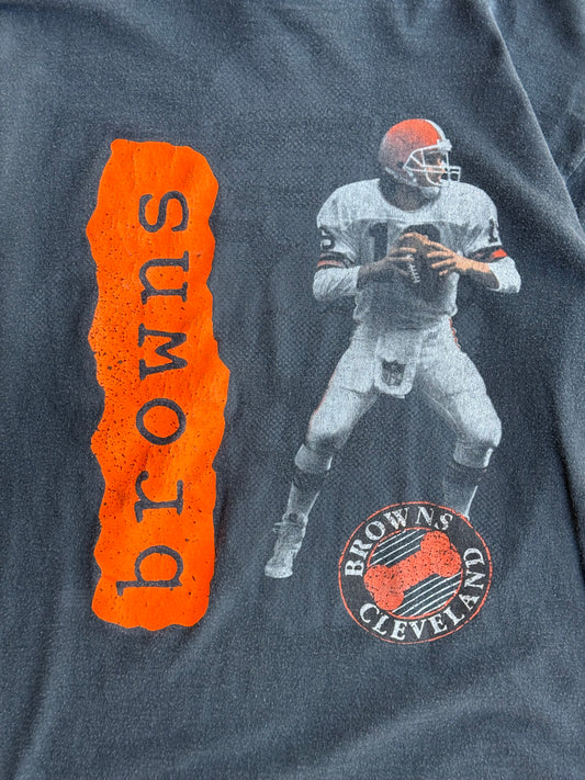 Vintage Faded Cleveland Browns tee - S