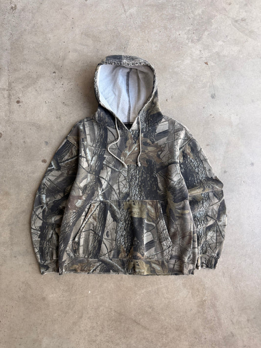 18 Vintage Camo Hoodie - M