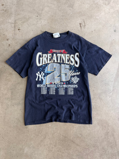 Vintage Yankees World Series Champs Tee - M