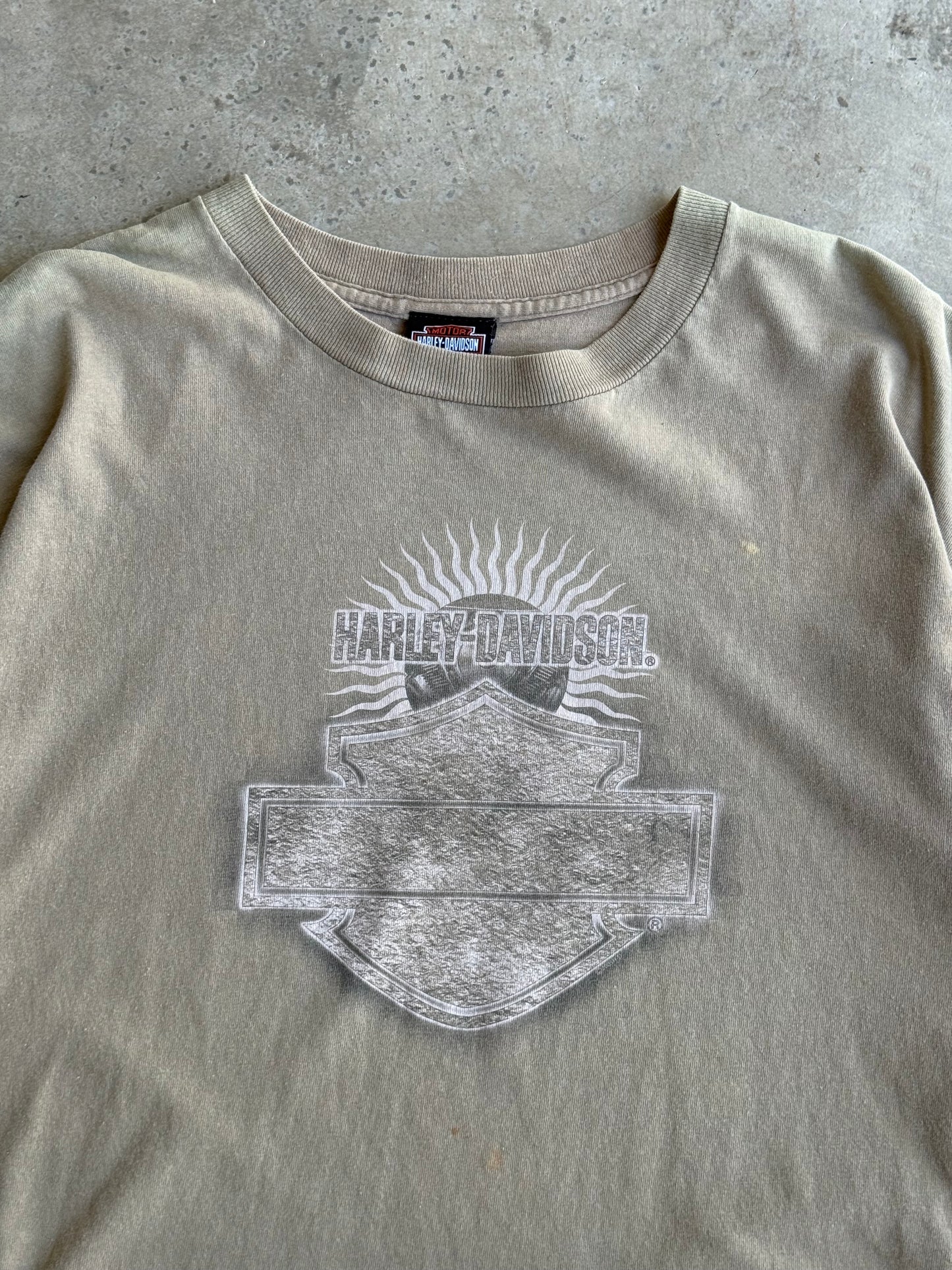 Vintage Harley Davidson Salt Lake City Utah Tee - XL