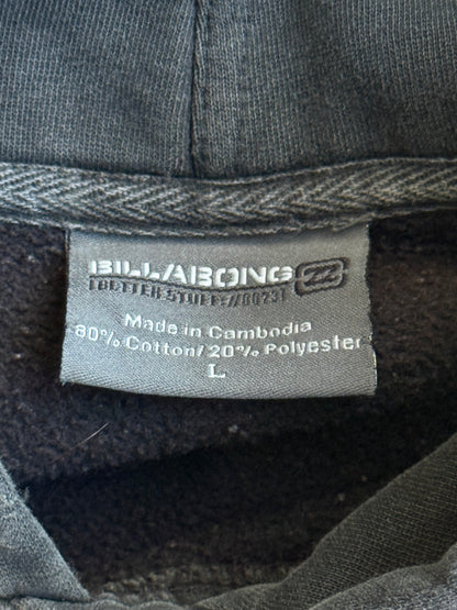 Vintage Faded & Distressed Billabing Hoodie -L
