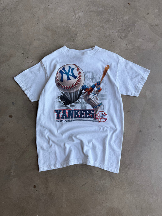 Vintage Yankees Break Through Tee - S