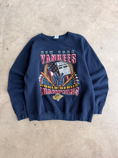 Vintage Yankees World Series Champs Crew - L