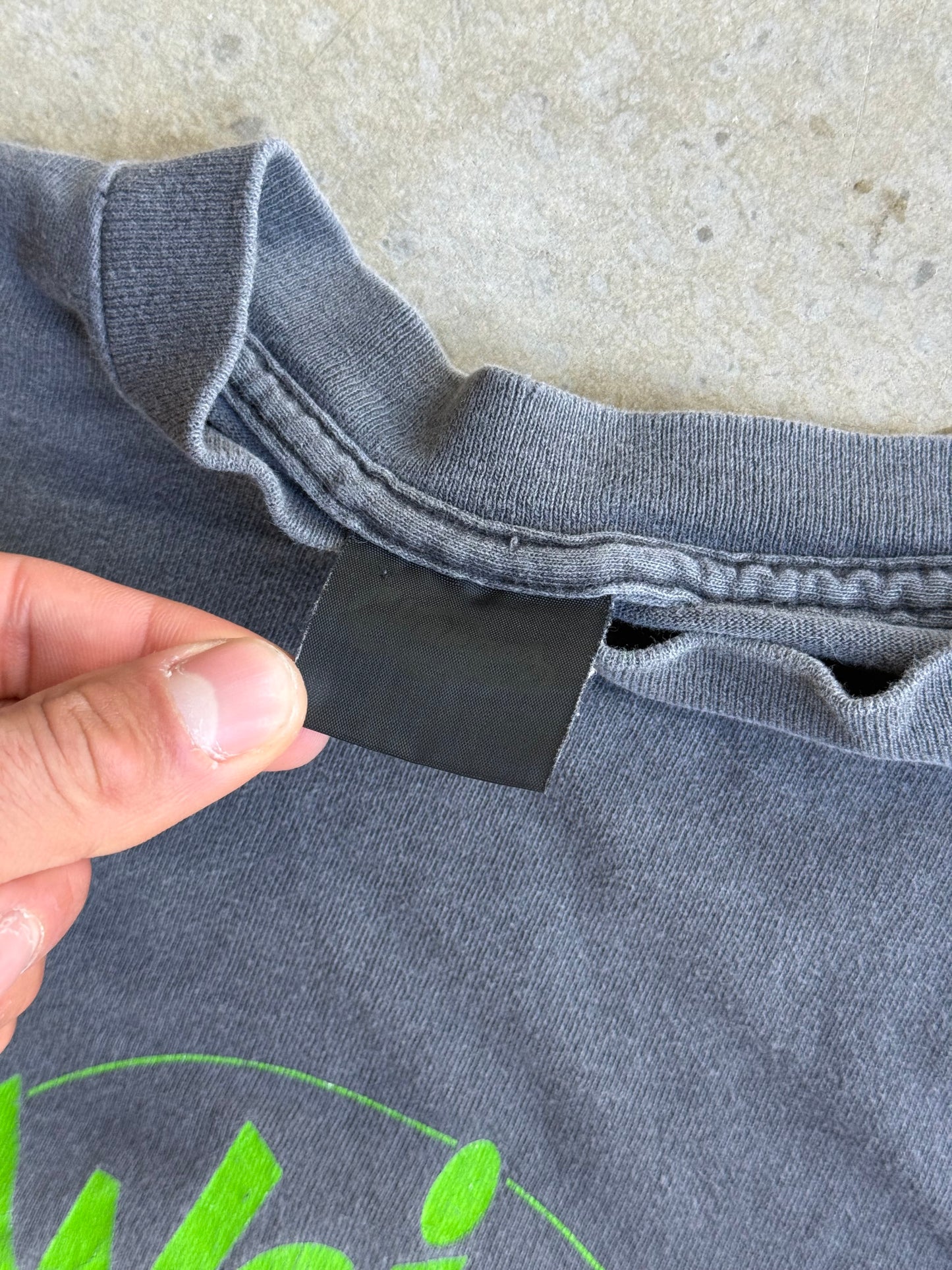 Vintage Faded & Distressed Budwiser Frog Tee - L