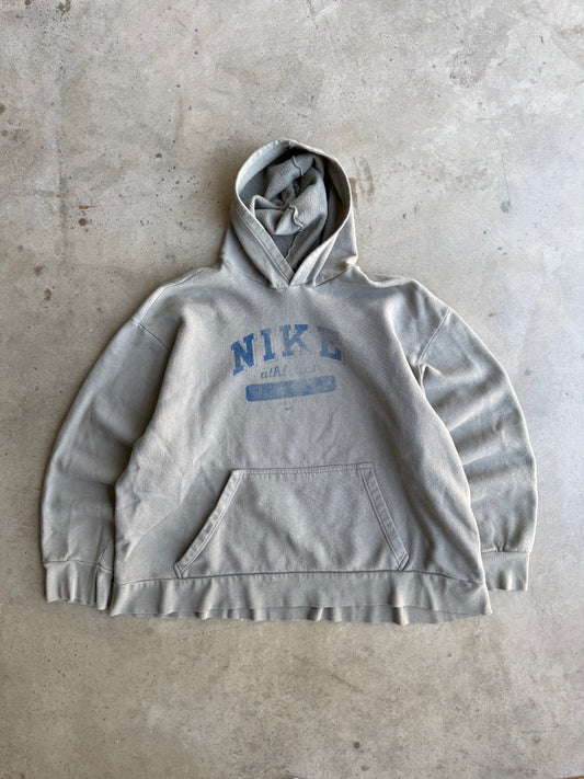 Vintage Green 2000s Nike Hoodie - XL