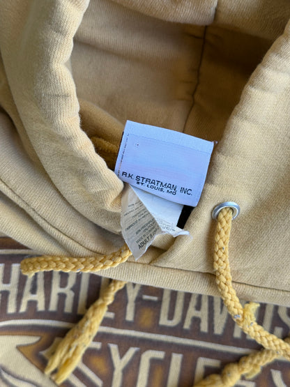Vintage Flame Harley Davidson Hoodie - S