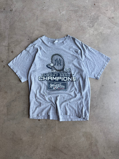 Vintage 2000s Subway Series Tee - XL