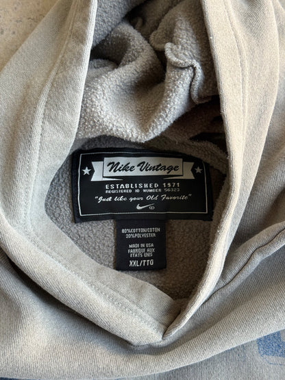 Vintage Green 2000s Nike Hoodie - XL
