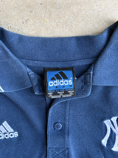 Vintage Adidas NY Polo Tee - XL