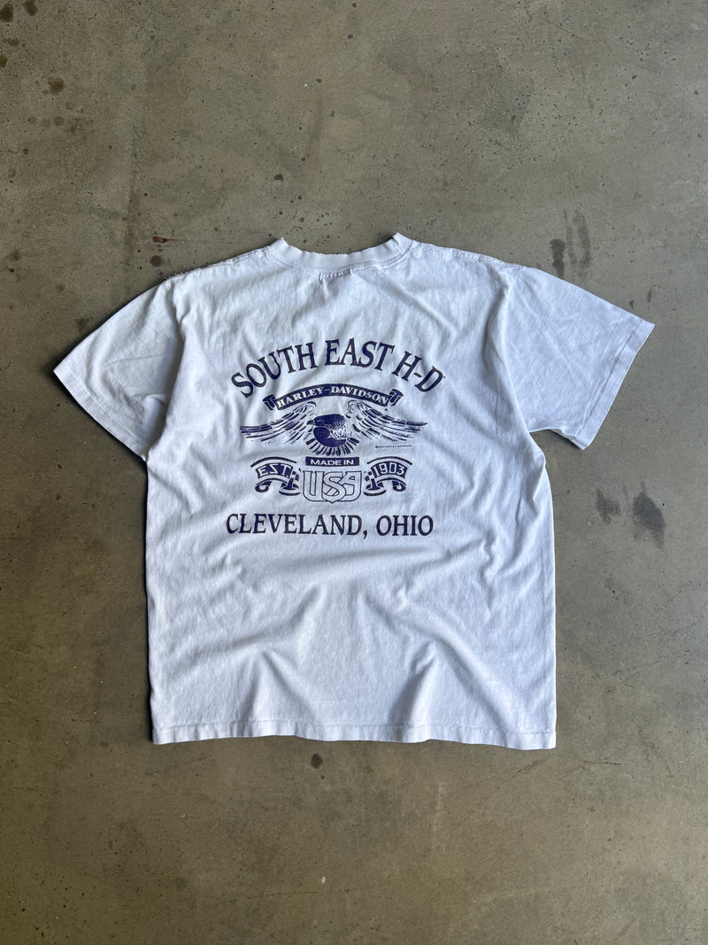 Vintage Harley Davidson Purple Tee - M